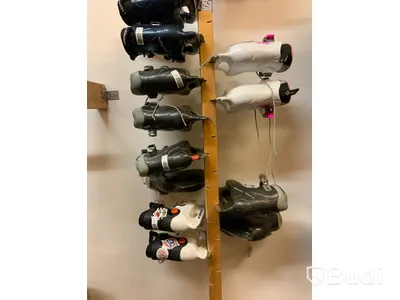 Skridskor blandade storlekar